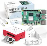 db-tronic Raspberry Pi 5 8GB Cooler Kit/USB-C 27W Power Supply/Case/Active Cooler/32GB SD Card/Micro HDMI Cable 1m/Raspberry Pi 5 8GB RAM