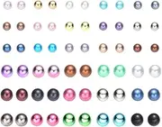 [Onnea fashion] Multi Pairs Disc Ball Flower Earrings Set for Girls, Hypoallergenic