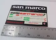 Genuine Nos Selle San Marco Small Decal Set, 7 Small Decals, Brand New