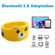 Soft Elastic Comfortable Wireless Music Earphones Kids Animal Sleeping Headphones Eye Mask Bluetooth V5.0 Headphones Headband
