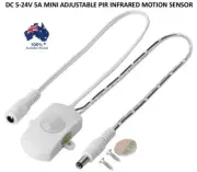 1x Infrared PIR Motion Sensor Switch Timer 5-24v LED Light Strip CARAVAN CAMPING