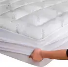 Bamboo Double (Full) Mattress Topper - Thick Cooling Breathable Pillow Top Mattr