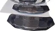 hood scoops for cars， Compatible for Double Side Carbon Fiber FRP Engine Hood Bonnet Cover Compatible for Toyota Alphard Car Body Kit