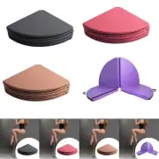 Folding Pole Dance Mat Convenient Round Yoga Mat for Home Gym Workout