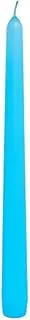 [Dusk] Light Blue Unscented Taper Candle