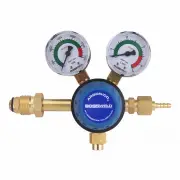 Bossweld 400207 - Argon Twin Gauge Side Entry