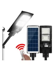 [My Plaza] Led Solar Street Flood Light Motion Sensor Remote 120W