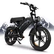 48V 500W Mountain Electric Bicycle EBike 20" Tyres Shimano 7 Speed+15Ah Battery