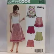 New Look Sewing Pattern 6496 Skirts Flared Size 8-18