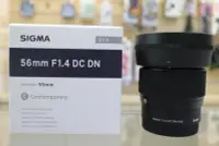 在飛比找Yahoo!奇摩拍賣優惠-【日產旗艦】SIGMA 56mm F1.4 DC DN M4