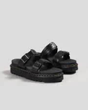 [DR MARTENS] DR MARTENS Women's Myles Sandals in Black Size UK 4 UK 4 Black