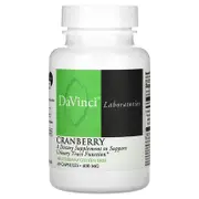 DaVinci Laboratories, Cranberry, 400 mg, 60 Capsules
