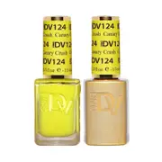 DND DIVA - #124 Canary Crush - Nail Gel & Lacquer Polish Duo 15ml