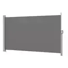 Instahut Side Awning Sun Shade Outdoor Retractable Privacy Screen 1.8X3M Grey