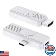 Wireless HDMI Transmitter and Receiver, Upgrade Type-C 3.1 Port Wireless Hdmi