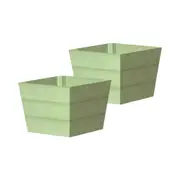2pc Winawood Planter Pot Small 45x38cm Home/Garden Decor Display Duck Egg Green