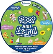 Skillmatics Flash Cards for Toddlers - Spot & Learn Letters, Numbers, Shapes & Colors, Preschool Learning, Travel Toys, Gifts for Kids Ages 2, 3, 4, 5
