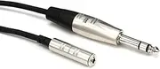 Hosa Rean 3.5 mm TRS to 3.5 mm TRS Pro Headphone Adapter Cable, 25 Feet