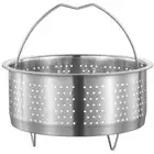 Steamed Rice Steamer Stainless Baskets for Food Universal Insert Vegetables