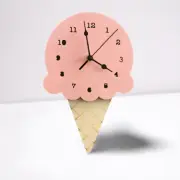 Cartoon Ice Cream Clock | Silent Wall Clock | Cartoon Clock | kids Clock