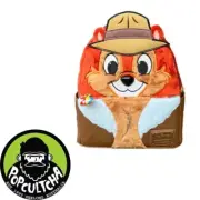 Chip 'n' Dale - Chip Cosplay 10" Faux Leather Mini Backpack "New"