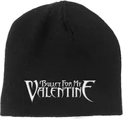 [Bullet For My Valentine] Unisex Adult Logo Cotton Jersey Beanie