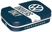 Nostalgic Art VW Drivers Only Novelty Mint Tin Box With Mints 34g
