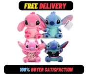 New 20cm Stitch Stuffed Plush Doll - Cute Anime Plush Toy Kawaii Kids Birthday