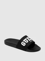 GUESS Men's Black Elliot Slide Sandals Size: 8