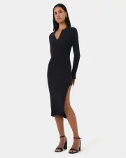 Elliot Collared Knit Dress