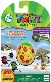 LeapFrog RockIt Twist Game Pack, Banzai Beans Showdown Help the Banzai