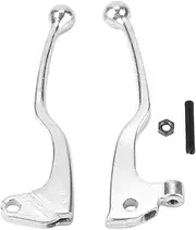 Motorcycle Clutch Brake Lever Handle Iron Silver Finish for YZ80 YZ125 XT250 350 TW200 XT350 XT600 [Motorcycle Maintenance]