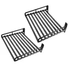 Wall Mounted Microwave Oven Shelf Bracket Storage Rack Holder Household Kitchen