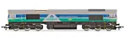 Hornby R30428 "AGGREGATE INDUSTRIES" Class 66 Co-Co "SENCE" 66711 DCC Ready NEW