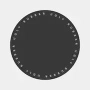 Ugly Rubber Mag Disk Black