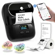 Thermal Label Maker, Barcode Printer, M110 Upgraded Label Printer Bluetooth N...