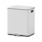 Cefito Pedal Bins Rubbish Bin Compartment Waste Recycle Dustbins 40L/45L/60L