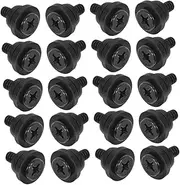 STOBAZA 20Pcs Hard Disk Drive Mounting Screws Shock Absorption Computer Hard Drive Installation Screws Reliable Mounting for