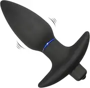 Anal Plug Vibrator Sex Toys Vibrating Anal Dildo for Men and Women - Silicone 10 Vibration Modes Prostate Massager Butt Plug Anal Vibrator for Men, Women and Couples Adult Sex Toy
