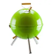 Portable Kettle BBQ Charcoal Grill Stainless Vent