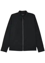 Rag & Bone Dalton Stretch-cotton Poplin Overshirt - Black - L L