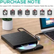 External CD/DVD Drive 5 in 1 for Desktop Laptop Mac PC Windows Linux New✨