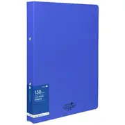 Aqua Drops A4 Twist Binder 2-O 18mm Vivid Blue