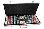 POKER 500pc 11.5gm ALUMIN.CASE (CASGG165)