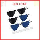 Cloth Face Masks Washable Reusable Ajustable Masks 100% Cotton Comfortable Breat