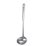 2Pcs 304 Stainless Steel Large Soup Spoon Ladle Skimmer Filter Kitchen Tool