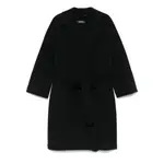 ['s Max Mara] 's Max Mara Wool Coat 40 IT BLACK
