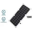 Sustainable Power Generation with 10W Solar Panel USB Port for Phones RVs