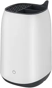 Intelligent Disinfection Machine Ultraviolet Sterilization Drying Storage Storage Removable Cleaning Small and Worry-Free Environmental Protection (White, Green) (Color : White)
