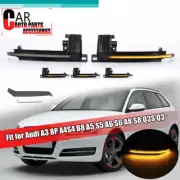 2x Dynamic Turn Signal Side Mirror Blinker Lamp Fits Audi A3 8P B8 S5 RS5 New (for: Audi)